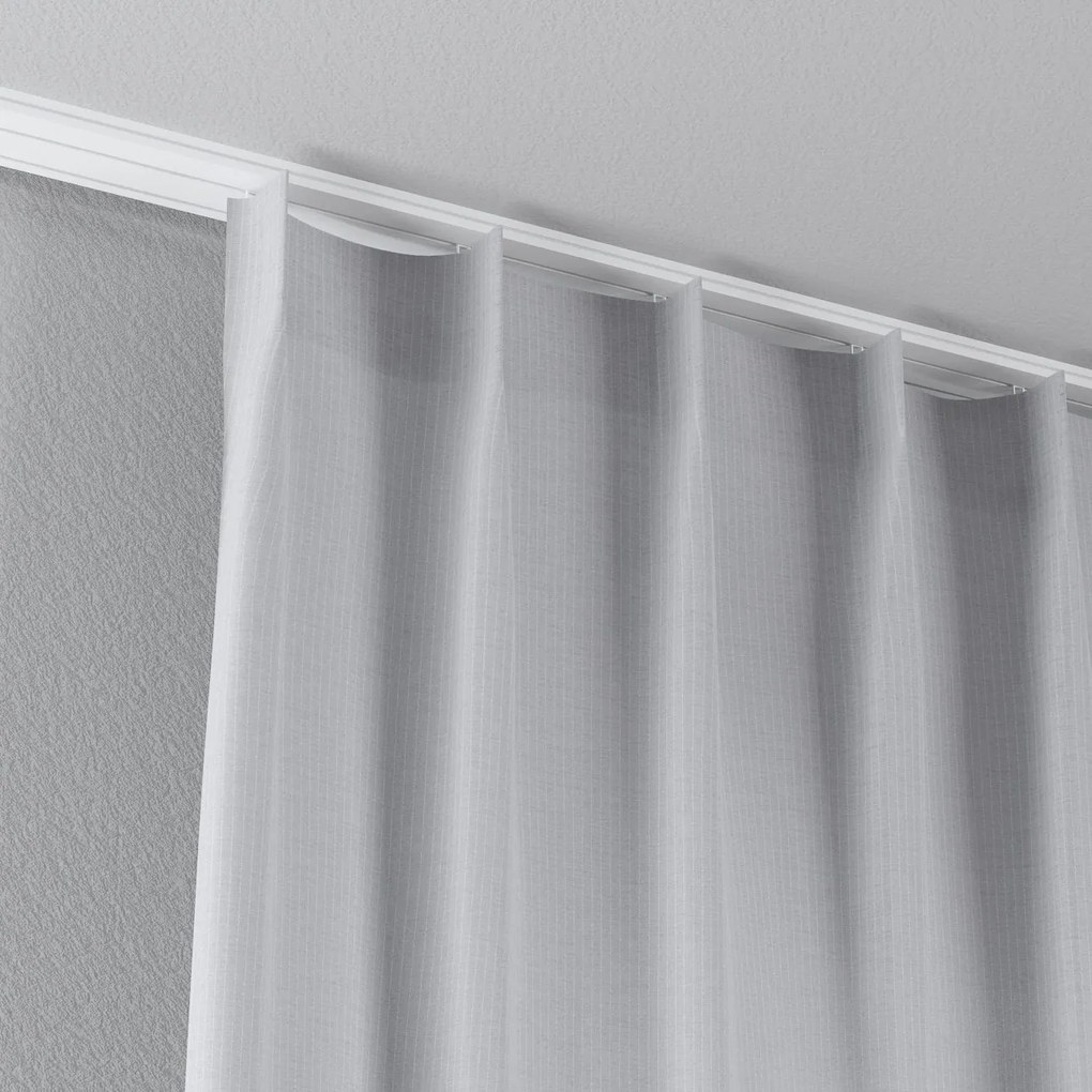 Firana na haczykach flex pojedynczych