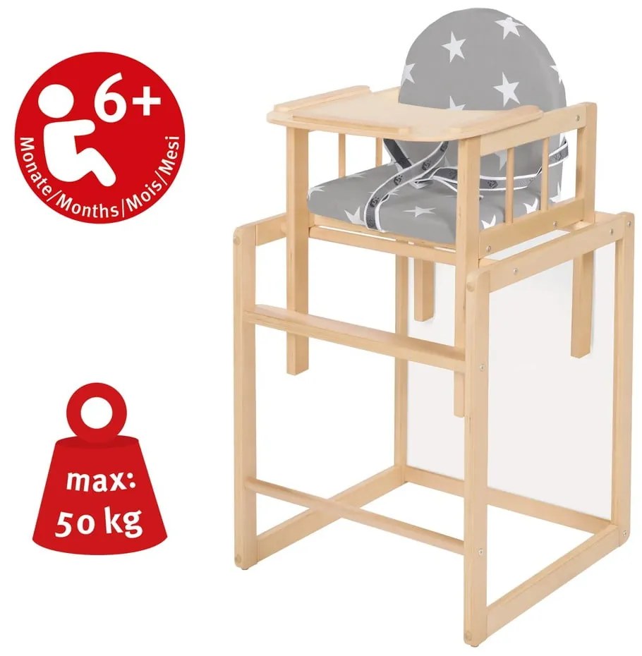 Krzesełko do karmienia Little Stars – Roba