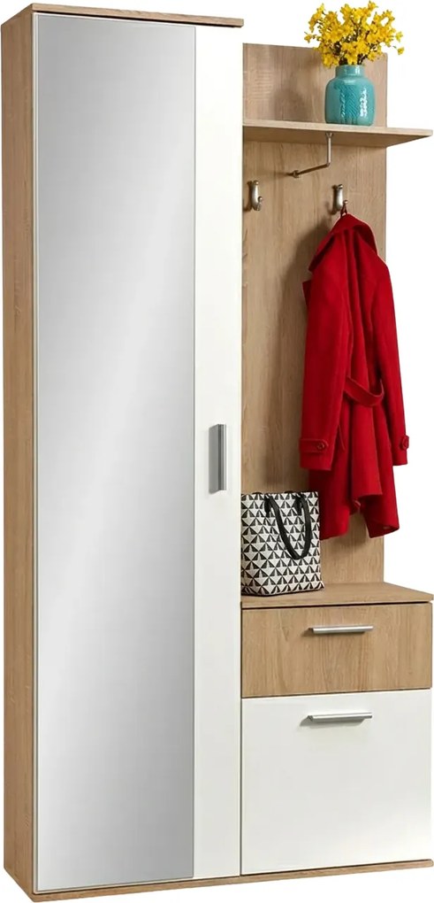 Garderoba z lustrem L3-H98