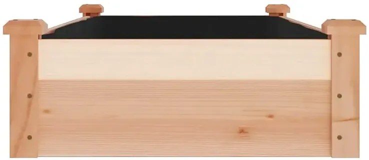 Prostokątna donica ogrodowa w kolorze jodły S5-K38