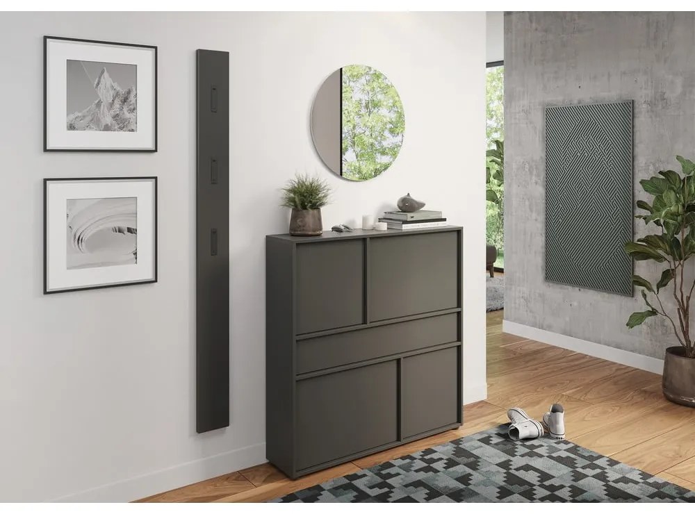 Antracytowa szafka 83x63x25 cm Ameca 2.0 – Germania