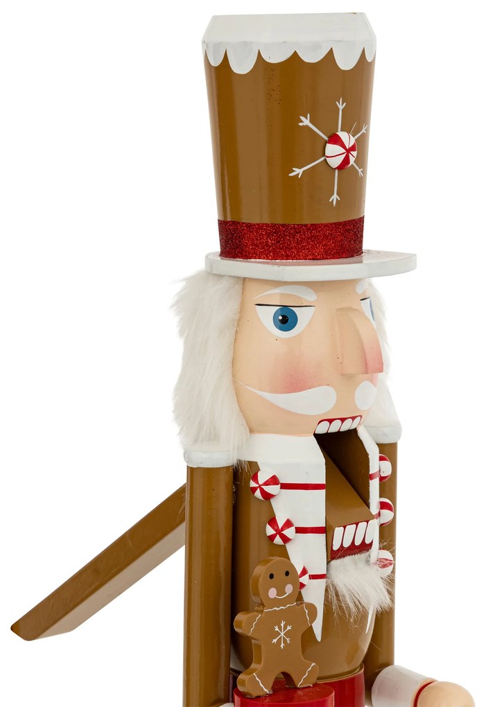 Figurka dziadek do orzechów z piernika, 60 cm