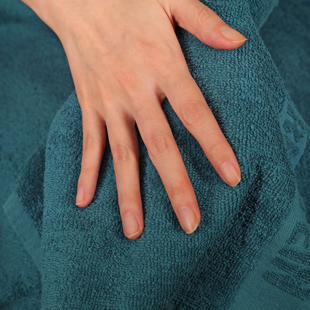Ręcznik PURECOTTON - 100% bawełna - 170 x 100 cmPetrol Blue - 100% bawełna - 170x100 cm