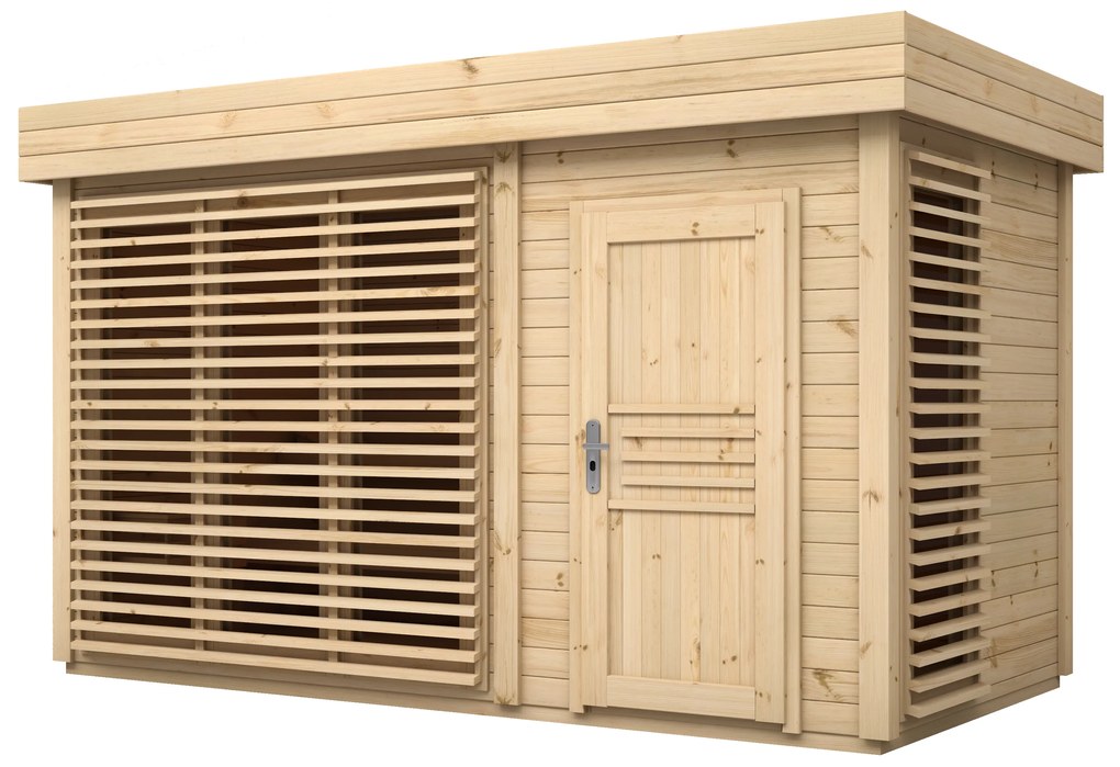 SAUNA OGRODOWA AZALIA 400X200 PROFIL 40 MM