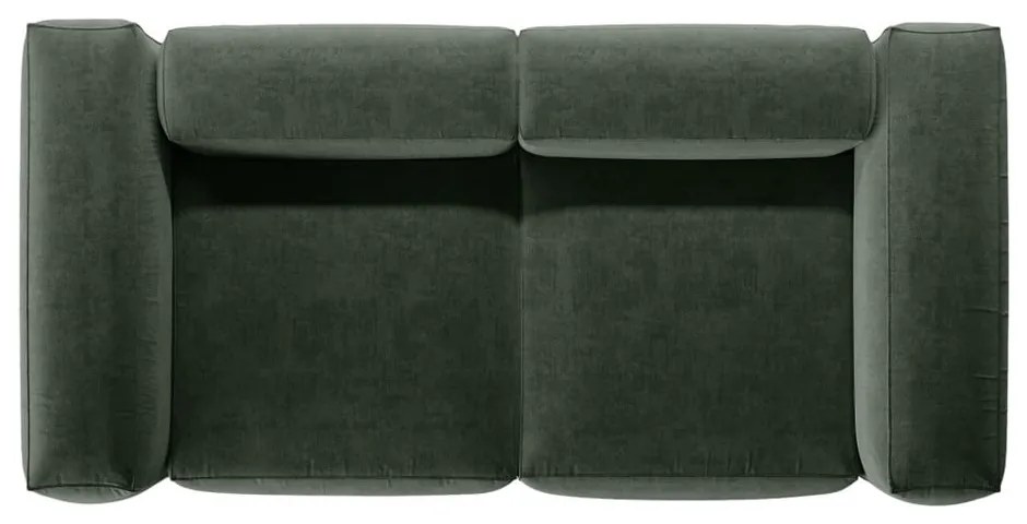 Zielona sofa 224 cm Bergamo – Cosmopolitan Design