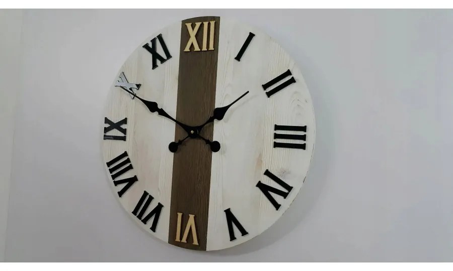 Zegar na ścianę nowoczesny efektowny okrągły cichy do kuchni salonu pokoju