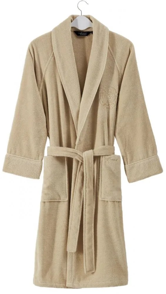 Modalowy unisex szlafrok DELUXE Biały XL