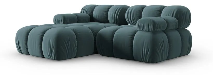 Morska aksamitna sofa 191 cm Bellis – Micadoni Home