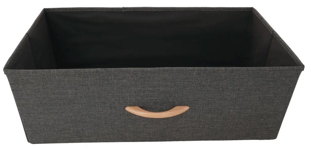 Komoda z szufladami z tkaniny HAZEL TYP 2, brązowy, M