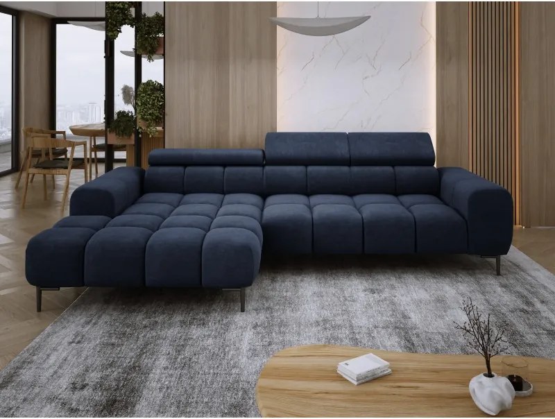 Narożnik PLAZA MINI wolnostojący Lewostronny w tkaninie CLOUD 79 WERSAL