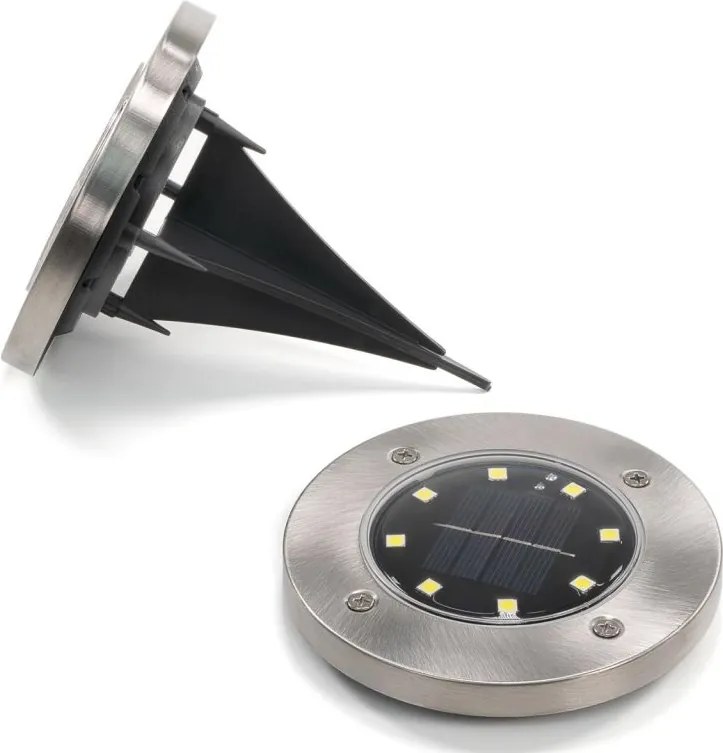 Lampa solarna Garth wbudowana ogrodowa 8 x LED