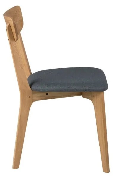 Szaro-naturalne tapicerowane krzesła zestaw 2 szt. Taxi – Actona