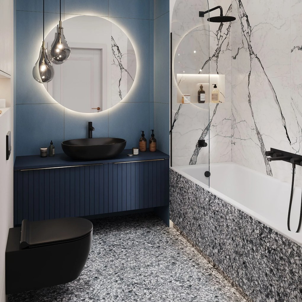 Wanna prostokątna do zabudowy BONTA MASSI | Różne rozmiary : Rozmiar - 150 x 70 cm