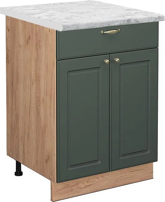 Szafka dolna do kuchni green gold country 60x60x82 fame-line