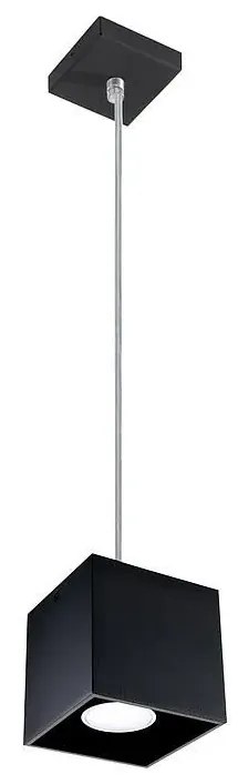 Kwadratowa lampa wisząca czarny M9-N97