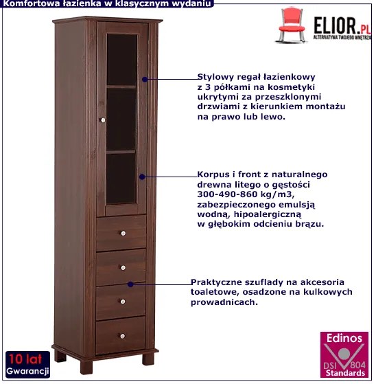 Słupek łazienkowy W2-K73