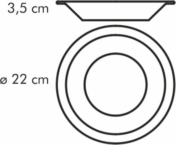 Tescoma Talerz głęboki GUSTITO, 22 cm