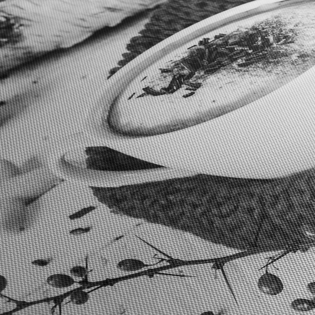 Obraz - Zimowe cappuccino (125x70 cm)