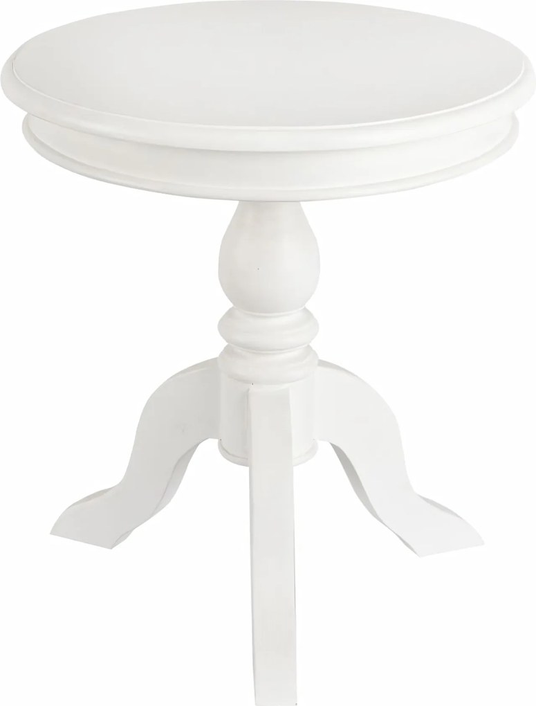 Stolik Lara śr. 50cm biały
