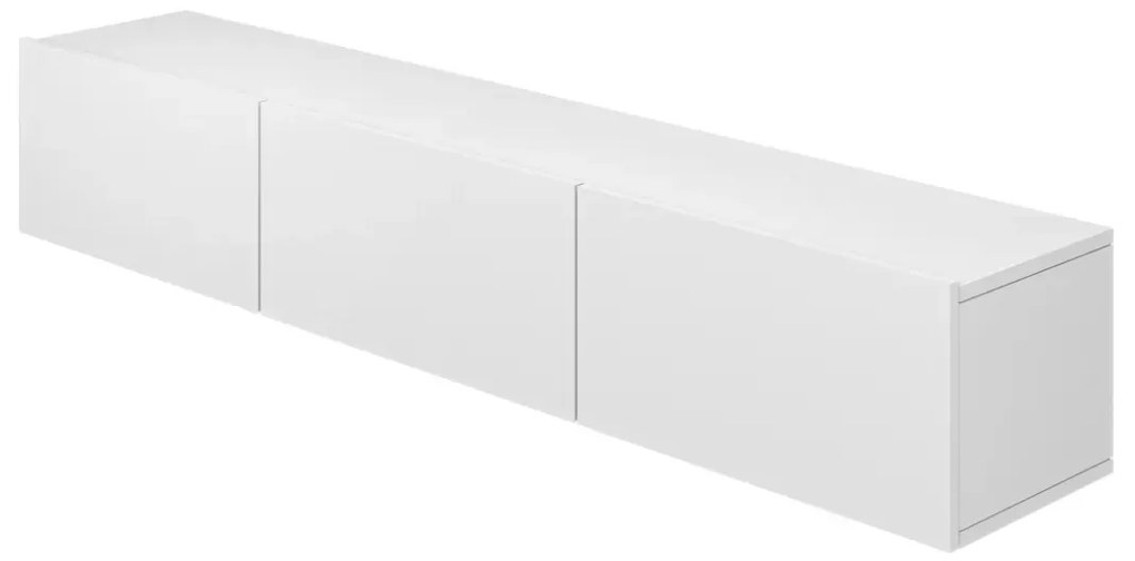 Szafka RTV GABI 160cm biała wisząca KOCOT MEBLE