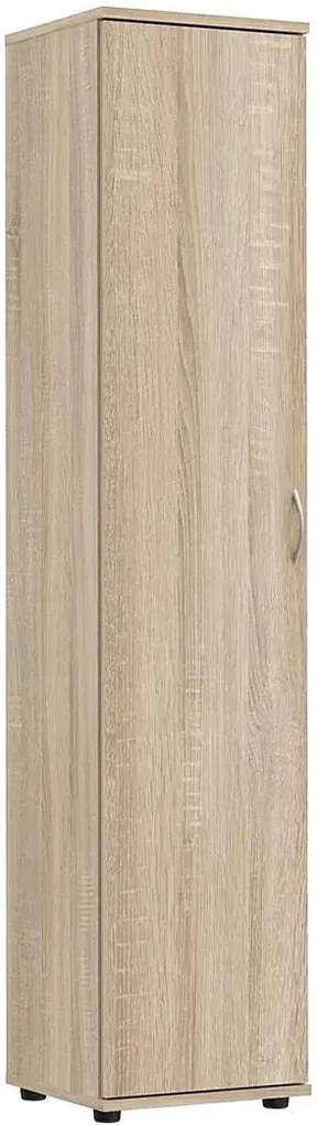 Regał zamykany dąb sonoma W1-A66