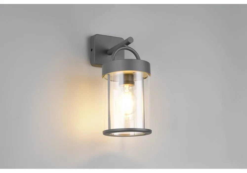 Zewnętrzna lampa ścienna (wysokość 29 cm) Almeria – Reality