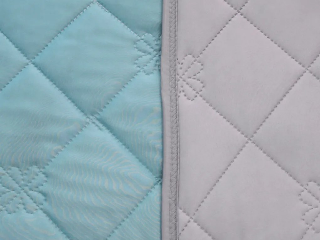 Chłodząca letnia kołdra ELARIA, turkusowa Rozmiar: 140 x 200 cm