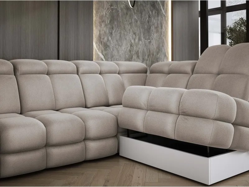 Narożnik TOLLO L Prawostronny Elektryczna regulacja Solar 16 WERSAL