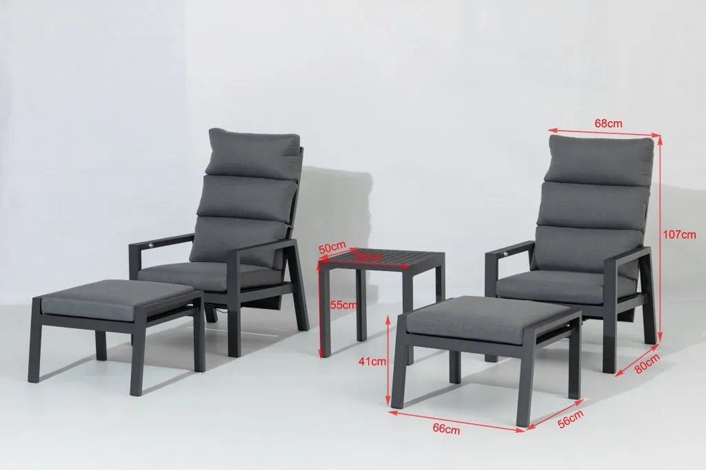 Doppler SANTINI ogrodowy zestaw wypoczynkowy