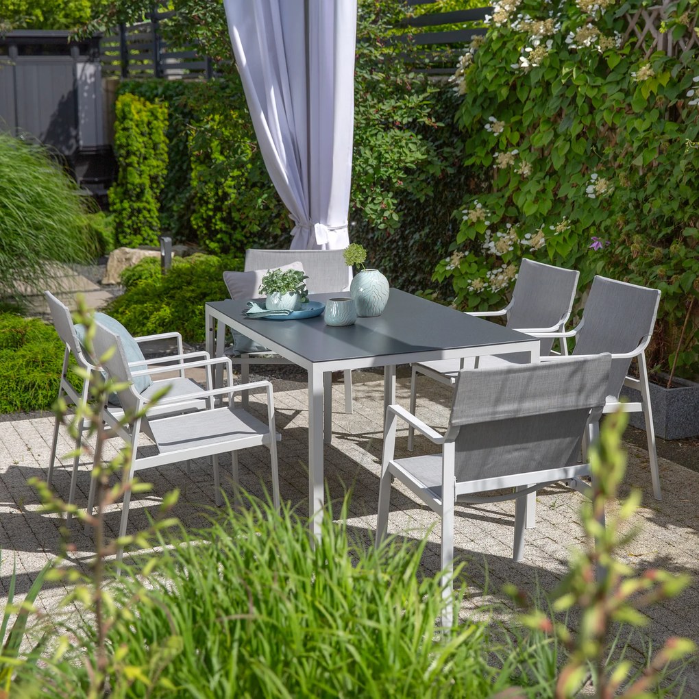 Zestaw mebli ogrodowych Lea biały PATIO