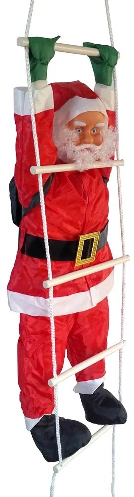 Mikołaj na drabinie, 120 cm