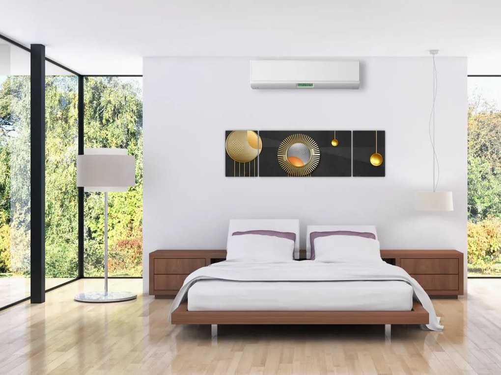 Obraz- Abstrakcja (170x50 cm)