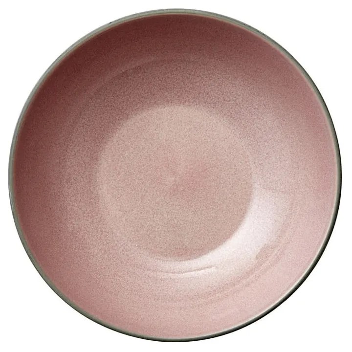Różowa/szara kamionkowa miska 1 l Gastro Grey/Light Pink – Bitz