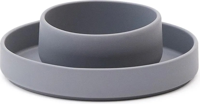 Silikonowy zestaw naczyń dla dzieci 2 szt. Lili – Kave Home