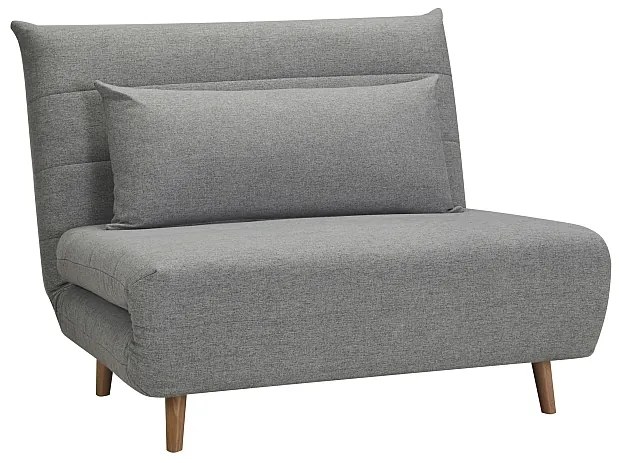 Szary rozkładany fotel SPIKE