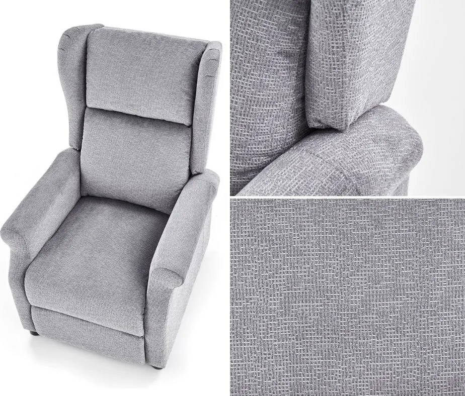 Fotel wypoczynkowy z rozkładanym siedziskiem Agustin