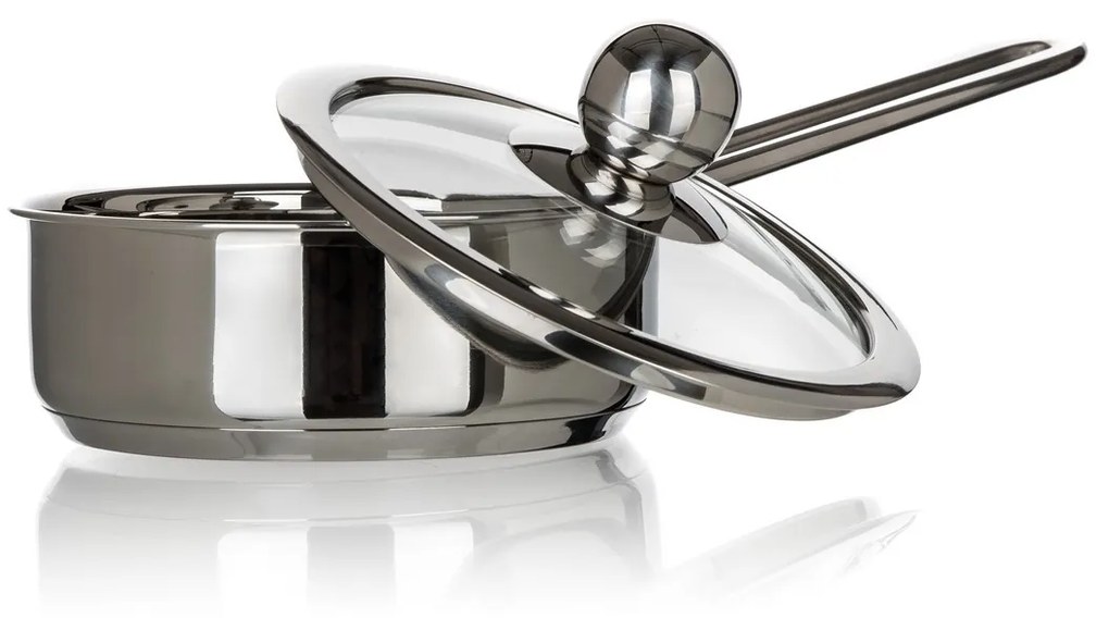Banquet Rondel ze stali nierdzewnej z pokrywką Piccolo, 14 cm, 0,75 l