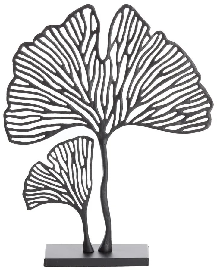 Metalowa figurka (wysokość 48 cm) Leaf – Light &amp; Living