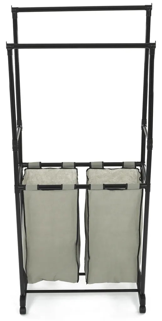 Stojak z miejscem do przechowywania GD-176 BK,plastik, czarny