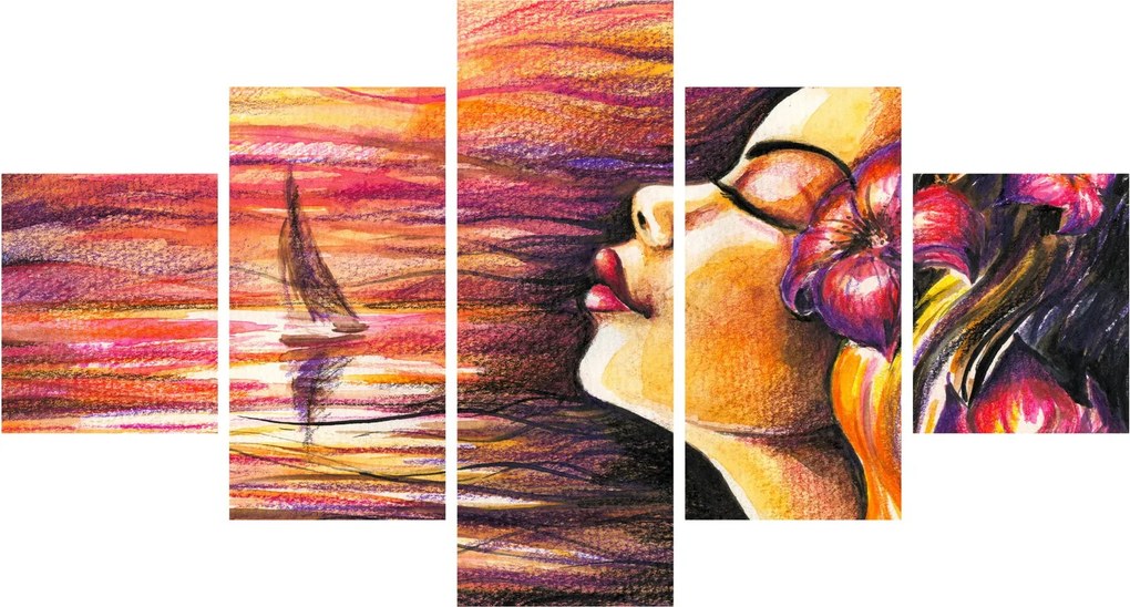Obraz - Wspomnienia lata (125x70 cm)