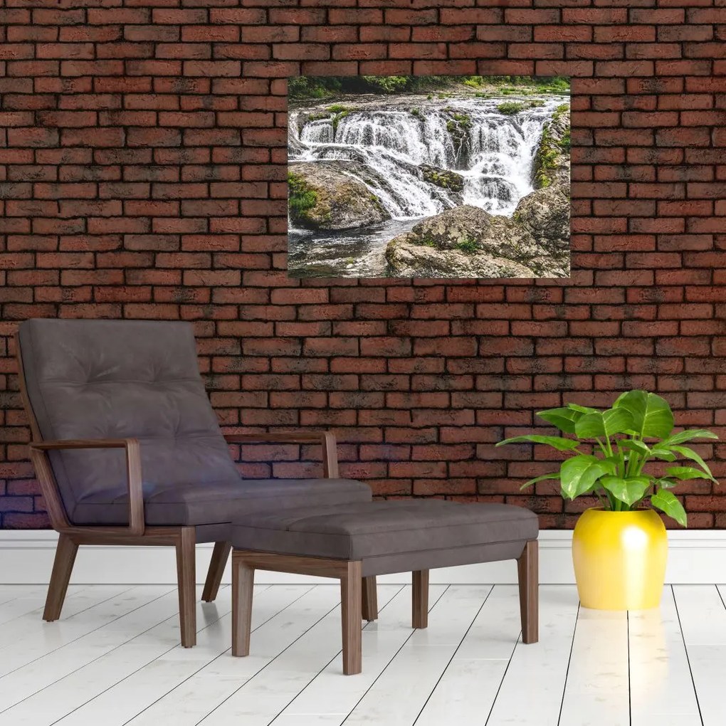 Obraz na szkle - Rapids (70x50 cm)