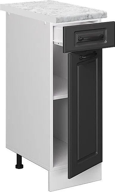 Szafka dolna do kuchni antracytowy domek wiejski 30x60x81.6 r-line