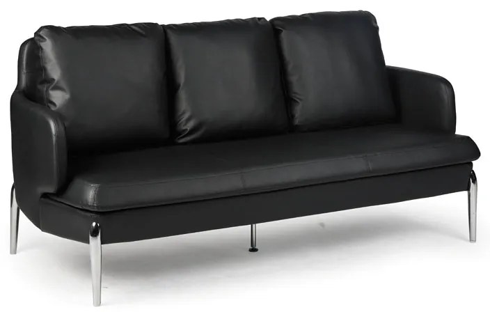 Sofa LUXOR, 3-miejscowa, czarna