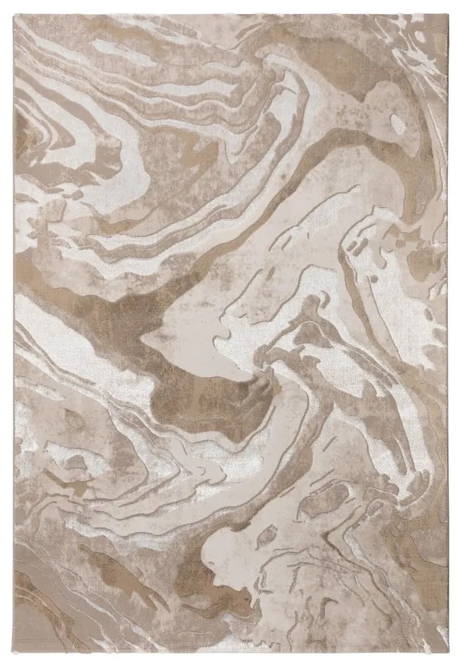 Beżowy dywan 120x170 cm Marbled – Flair Rugs