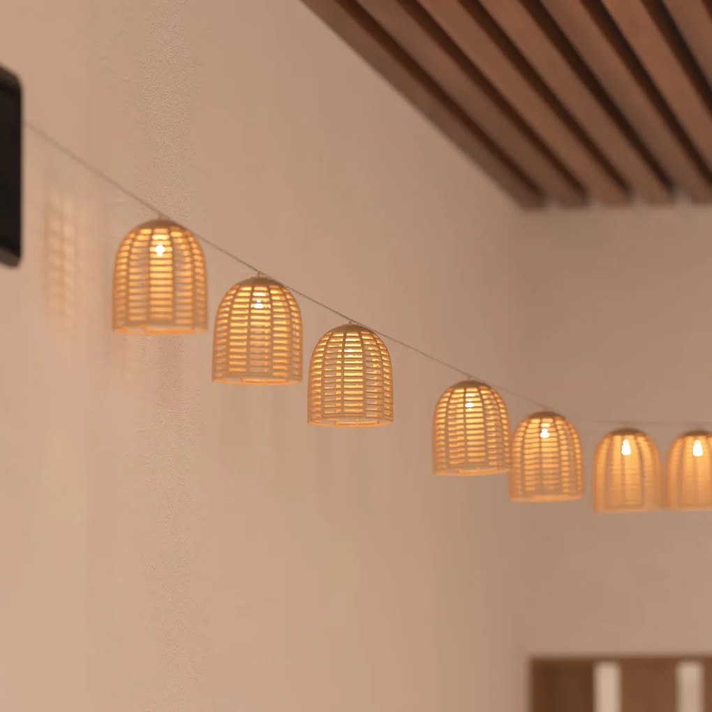 Girlanda zewnętrzna led Aia na balkon, taras, dł. 335 cm