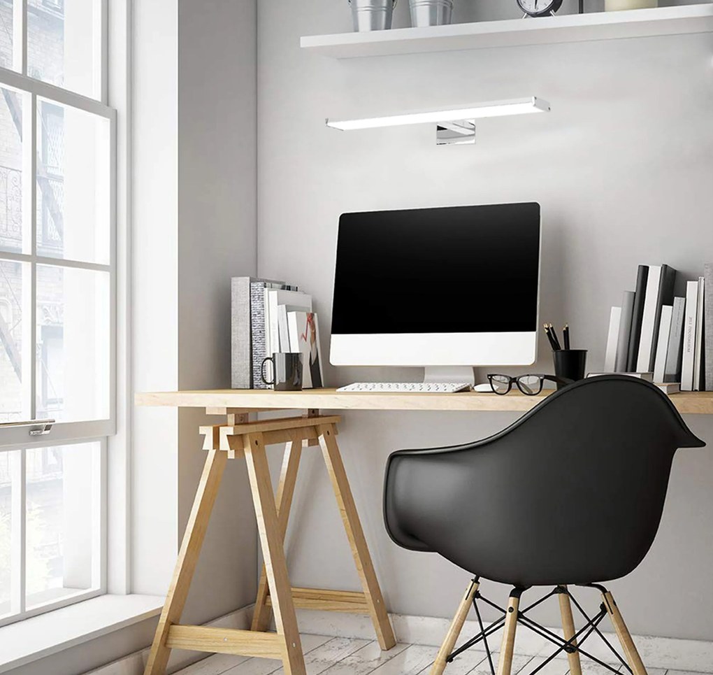 LAMPA KINKIET ŁAZIENKOWY LED NAD LUSTRO 12W 58CM APP369-1W CHROM