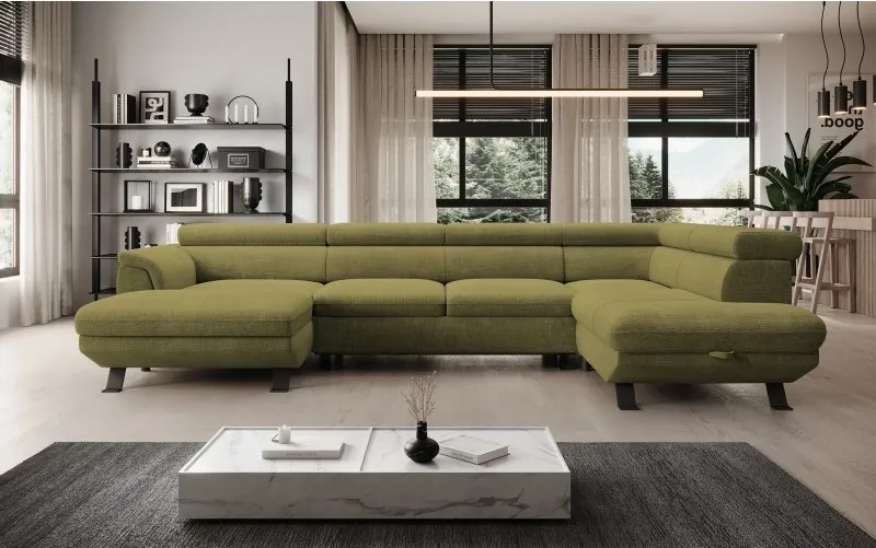 Narożnik RAVEN XL z funkcją spania WERSAL