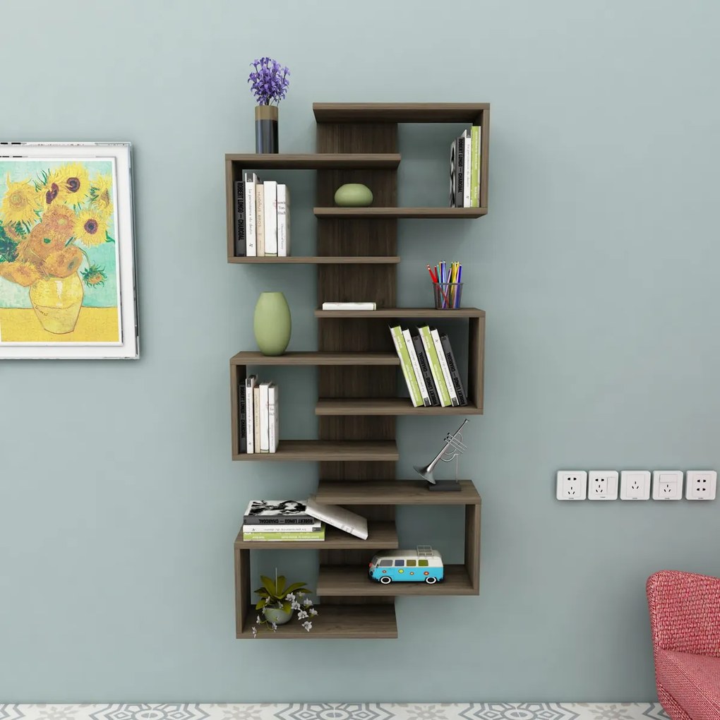 Biblioteczka Lotus Walnut