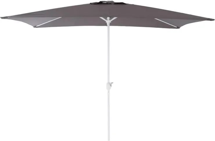 Parasol z prostokątnym uchwytem - antracyt 1,9x2,8m