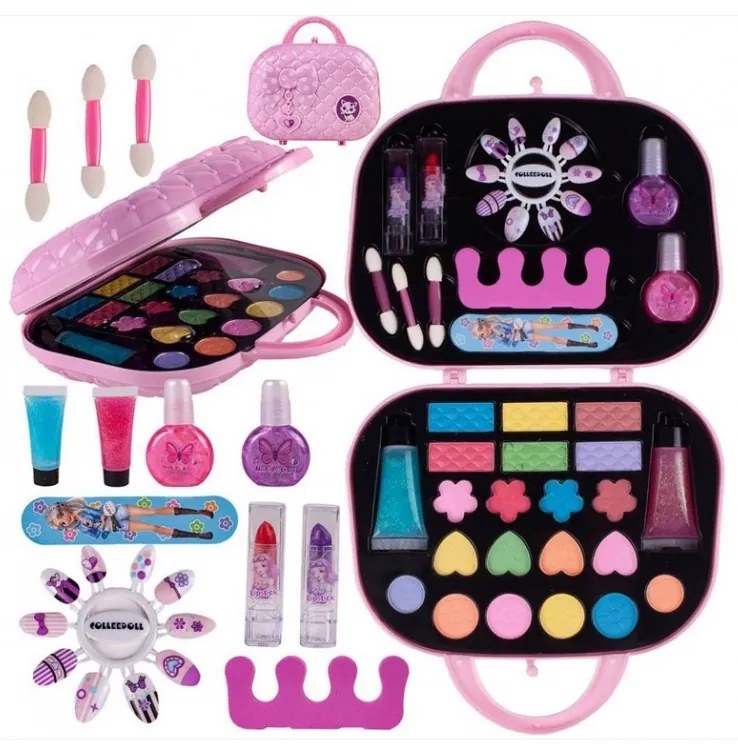 Woopie art&fun zestaw do makijażu w torebce kosmetyczka